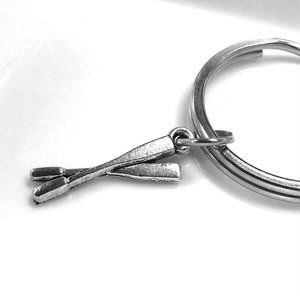 Miniature Oar Paddle Boating Rower Rowing Kayak Watersport Lake Keyring Keychain